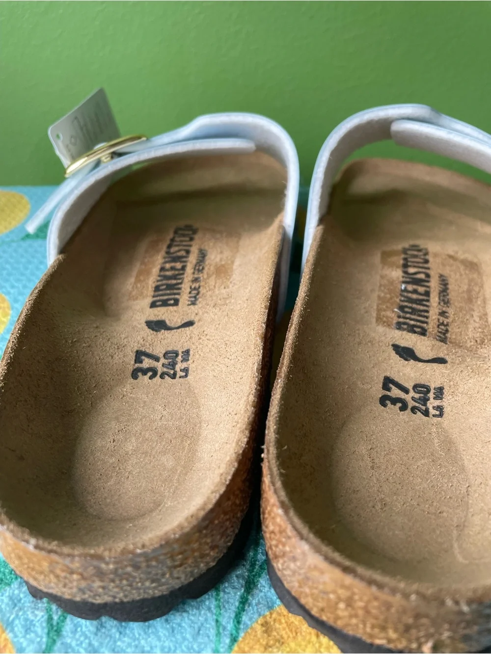 Birkenstock | Catalina Luxe Buckle - Patent (Baby Blue)